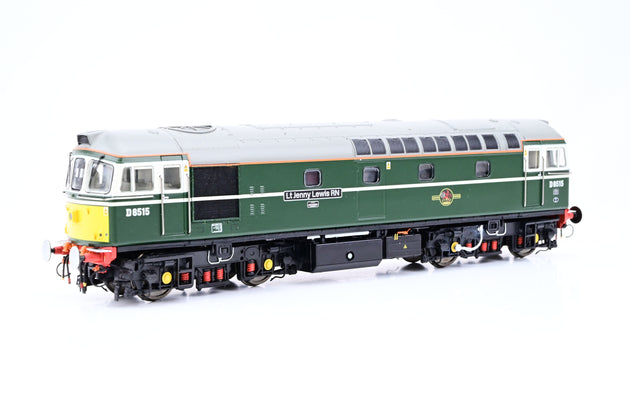 Heljan OO Gauge 3451 BR Green Class 33 No.D6516 'Lt Jenny Lewis RN' - Boxed