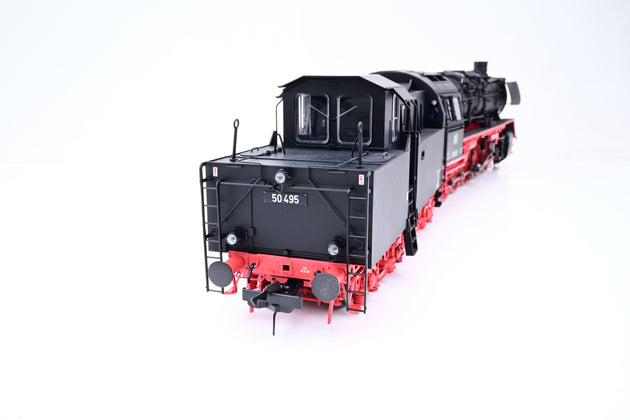 Lenz O Guage 40254-01 Tender Locomotive BR 50 DB Red Black EP3 Cabin Tender No.50495 - Boxed