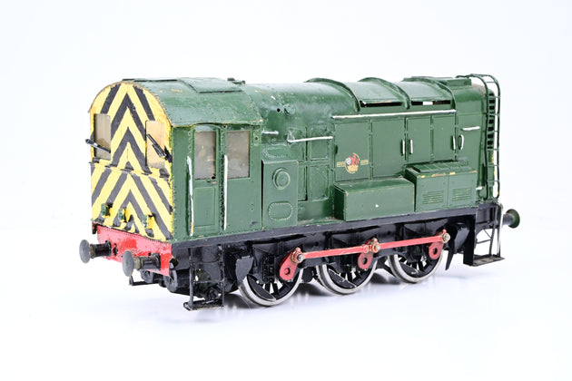 The Works Kit Built O Gauge BR Green Late Crest Class 08 Diesel Shunter