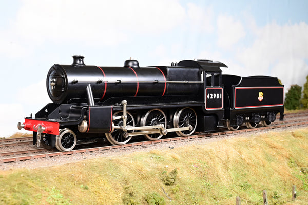 Bassett-Lowke O Gauge 99001 Live Steam BR Ex-LMS Stanier 2-6-0 Mogul No.42981 - Boxed