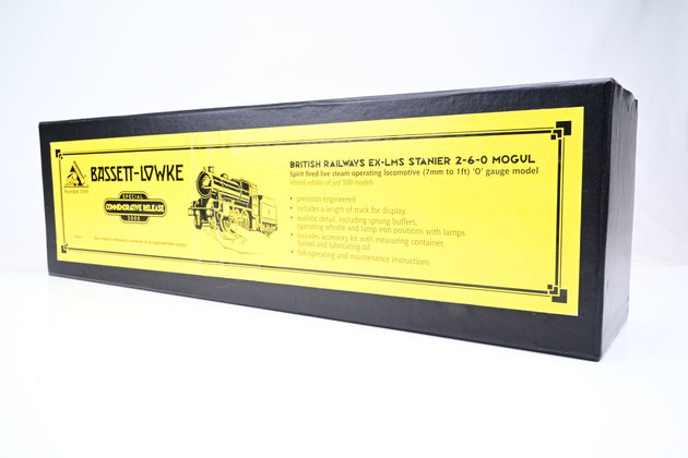 Bassett-Lowke O Gauge 99001 Live Steam BR Ex-LMS Stanier 2-6-0 Mogul No.42981 - Boxed