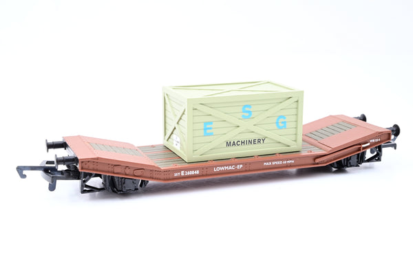 Hornby OO Gauge R6130B BR Lowmac EP No.E260848 - Boxed