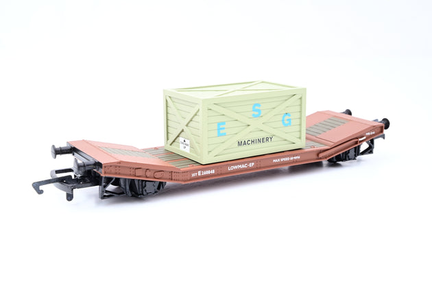 Hornby OO Gauge R6130B BR Lowmac EP No.E260848 - Boxed