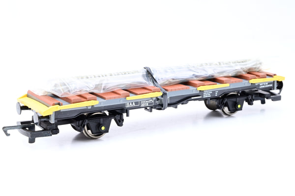 Hornby OO Gauge R6210A 45 Ton Steel Carrier with Load No.40119 - Boxed