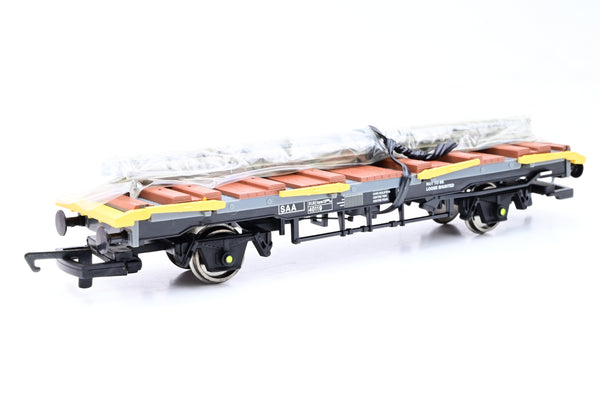 Hornby OO Gauge R6210A 45 Ton Steel Carrier with Load No.40119 - Boxed