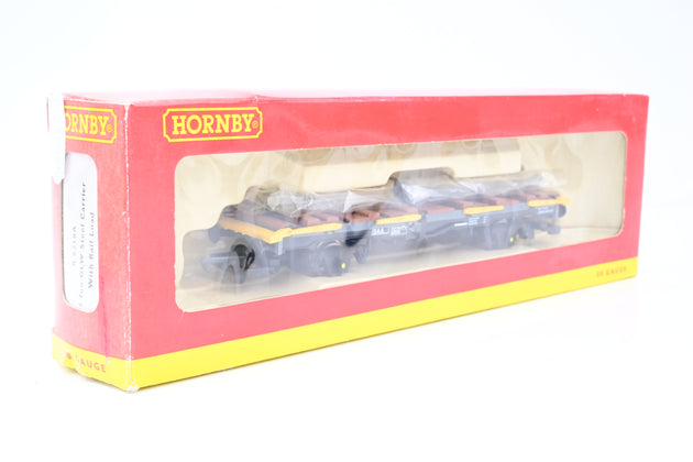 Hornby OO Gauge R6210A 45 Ton Steel Carrier with Load No.40119 - Boxed