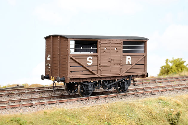 Kit Built O Gauge SR Cattle Wagon No.52614 - Boxed