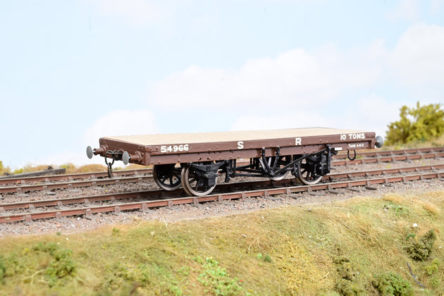Kit Built O Gauge SR Long Wheel Base 1 Plank Wagon No.54966 - Boxed