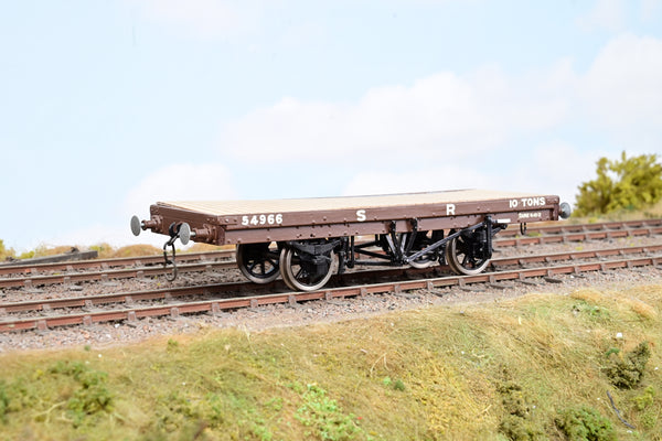 Kit Built O Gauge SR Long Wheel Base 1 Plank Wagon No.54966 - Boxed