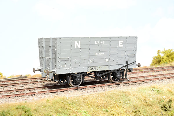 Kit Built O Gauge NE 20 Ton Hopper Wagon No.L743 - Boxed