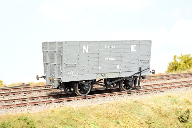 Kit Built O Gauge NE 20 Ton Hopper Wagon No.L743 - Boxed