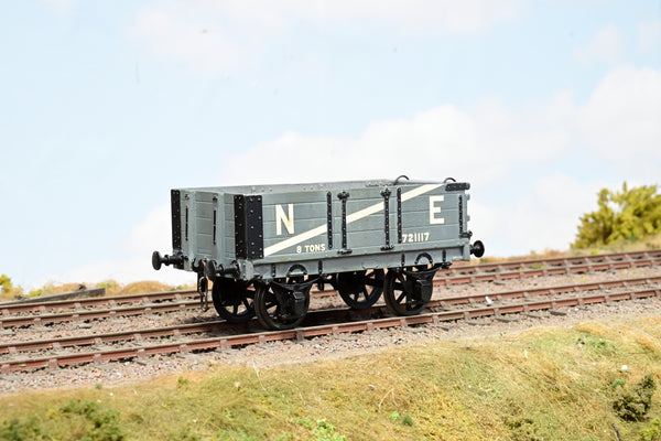 Kit Built O Gauge NE 8 Ton 4 Plank Open Wagon No.72117