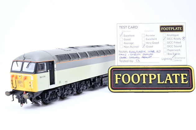 Hornby OO Gauge Class 56 Railfreight Triple Grey No.56078 - Aftermarket Box