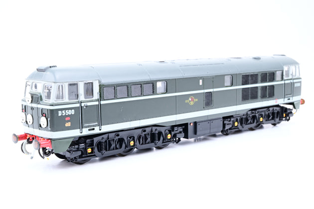 Lima OO Gauge Class 31 BR Late Crest Green No.D5500 - Aftermarket Box