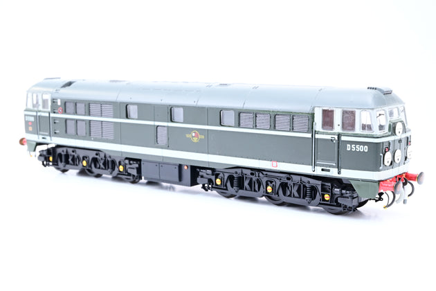 Lima OO Gauge Class 31 BR Late Crest Green No.D5500 - Aftermarket Box