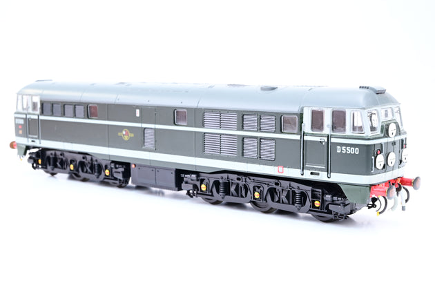 Lima OO Gauge Class 31 BR Late Crest Green No.D5500 - Aftermarket Box