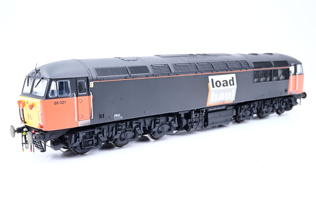 Hornby OO Gauge Class 56 Load Haul Black Orange No.56021 - Aftermarket  Box