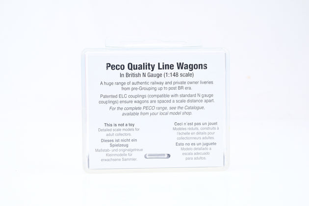 Peco N Gauge NR-P57B 15ft Pallet Van Ford , Blue Large Logo, No.B787047 - Boxed