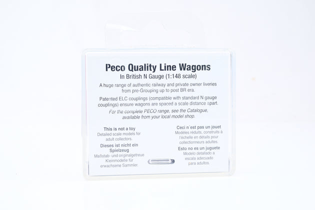 Peco N Gauge NR-P57C 15ft Pallet Van Ford , Blue Large Logo, No.B787398 - Boxed