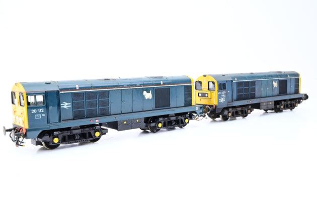 Lima OO Gauge Paired Configuration of Class 20 Diesels No.20225 & 20112 - Unboxed