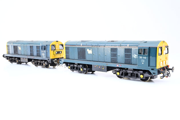 Lima OO Gauge Paired Configuration of Class 20 Diesels No.20225 & 20112 - Unboxed
