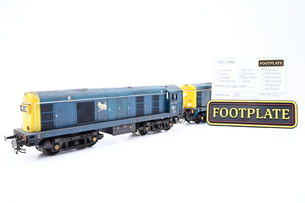 Lima OO Gauge Paired Configuration of Class 20 Diesels No.20225 & 20112 - Unboxed