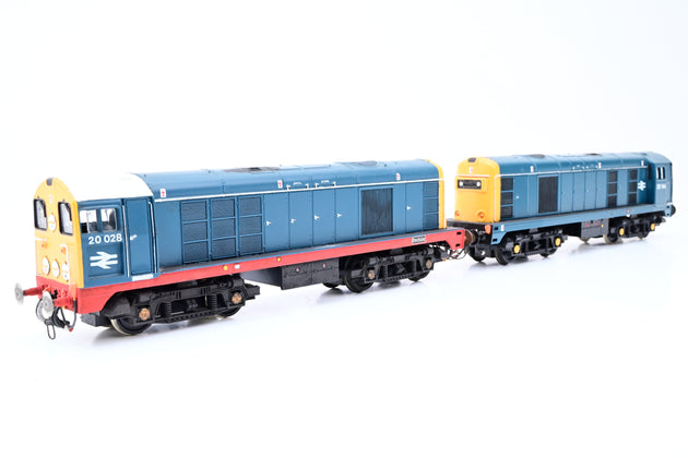 Lima OO Gauge Paired Configuration of Class 20 Diesels No.20144 & 20028 - Unboxed