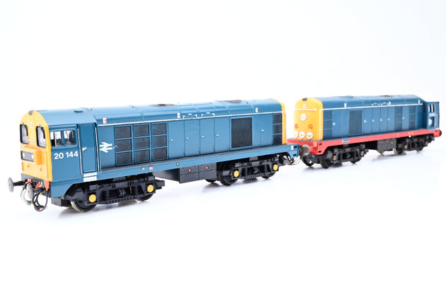 Lima OO Gauge Paired Configuration of Class 20 Diesels No.20144 & 20028 - Unboxed