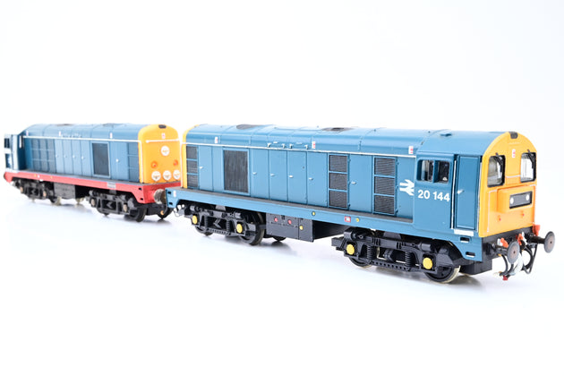 Lima OO Gauge Paired Configuration of Class 20 Diesels No.20144 & 20028 - Unboxed
