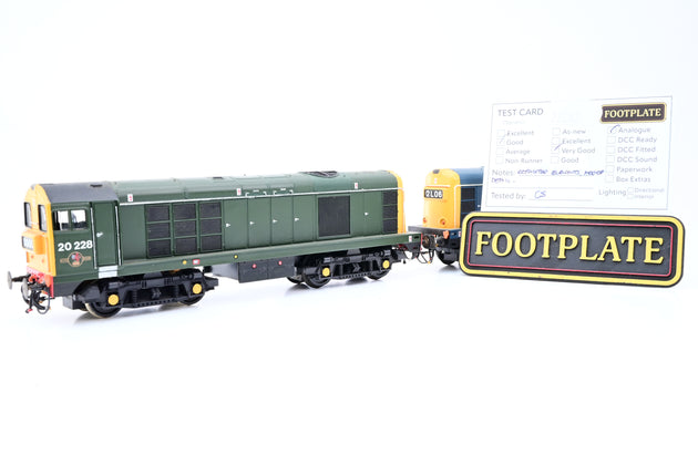 Lima OO Gauge Paired Configuration of Class 20 Diesels No.8313 & 20228 - Unboxed