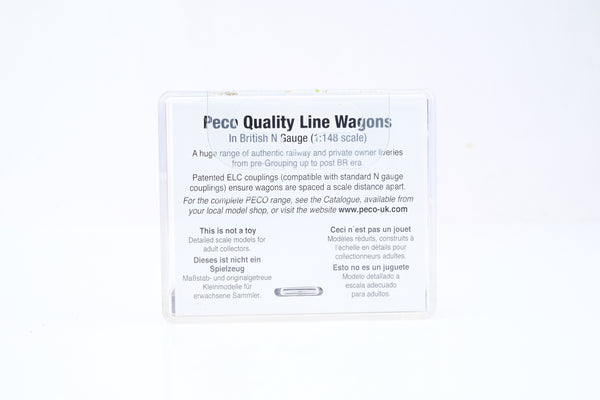 Peco N Gauge NR-P751W 15ft Tank Wagon (Type C) Algeco Weathered - Boxed