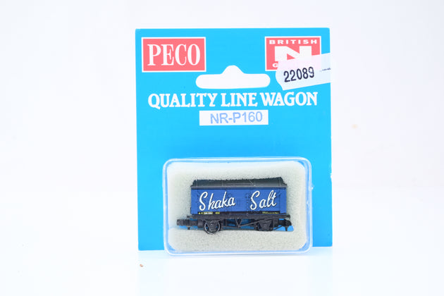 Peco N Gauge NR-P160 Hipped Roof Salt Wagon 'Shaka Salt' - Boxed