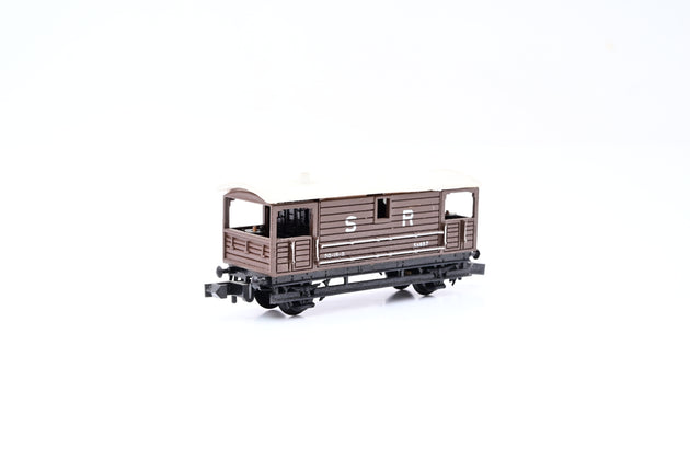 Graham Farish N Gauge 3003 Southern Railway Brown 20T Brake Van No.55657 - Boxed