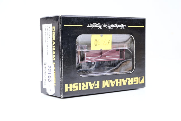 Graham Farish N Gauge 377-311 LMS 20 Ton Brake Van Bauxite No.730679 - Boxed