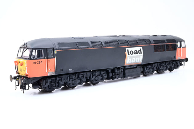Hornby OO Gauge Class 56 Load Haul Black Orange No.56024 - Aftermarket  Box