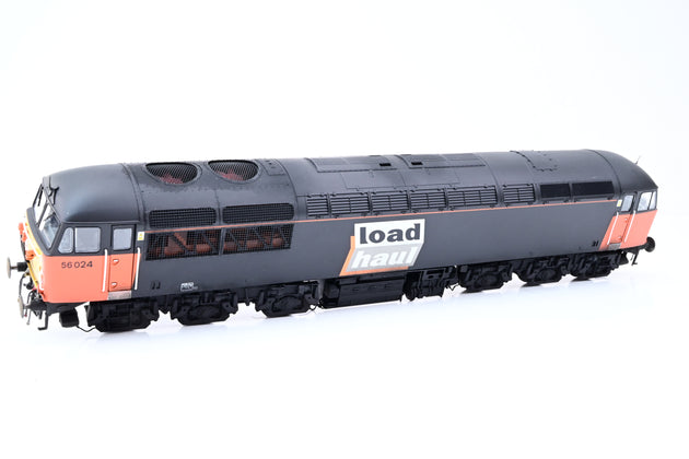Hornby OO Gauge Class 56 Load Haul Black Orange No.56024 - Aftermarket  Box