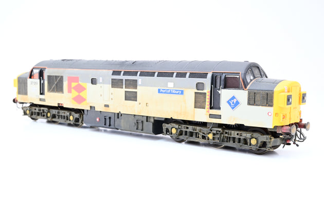 Lima OO Gauge Class 37 Railfreight Triple Grey Distribution Port of Tilbury No.37059 - Aftermarket Box