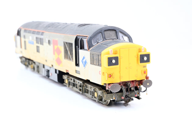 Lima OO Gauge Class 37 Railfreight Triple Grey Distribution Port of Tilbury No.37059 - Aftermarket Box