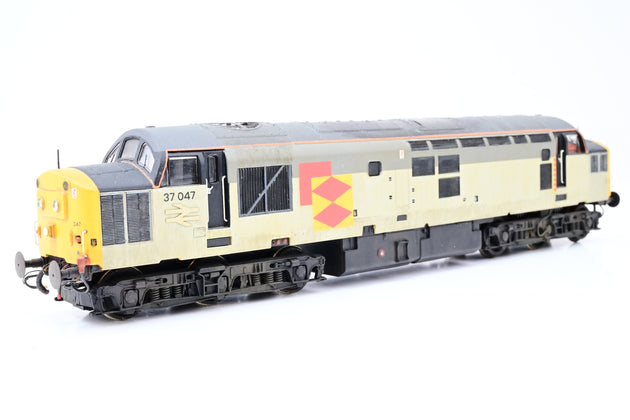 Lima OO Gauge Class 37 Railfreight Triple Grey Distribution No.37047 - Aftermarket Box