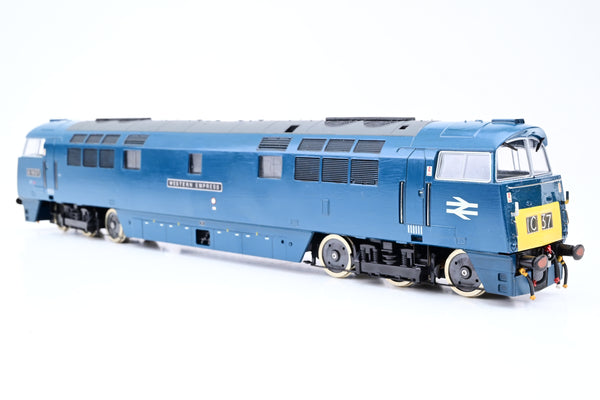 Heljan OO Gauge Class 52 BR Gloss Blue Western Empress No.D1037 - Aftermarket Box