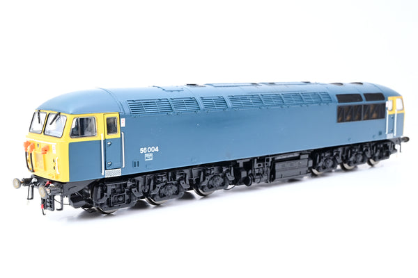 Hornby OO Gauge Class 56 Blue W/Full Yellow Ends No.56004 - Aftermarket Box