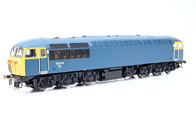 Hornby OO Gauge Class 56 Blue W/Full Yellow Ends No.56004 - Aftermarket Box