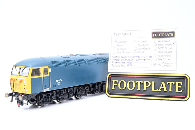 Hornby OO Gauge Class 56 Blue W/Full Yellow Ends No.56004 - Aftermarket Box