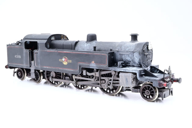 Hornby OO Gauge Stanier Class 4 2-6-4T BR Black Lined No.42308 - Aftermarket Box