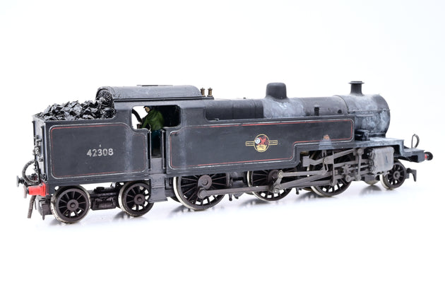 Hornby OO Gauge Stanier Class 4 2-6-4T BR Black Lined No.42308 - Aftermarket Box