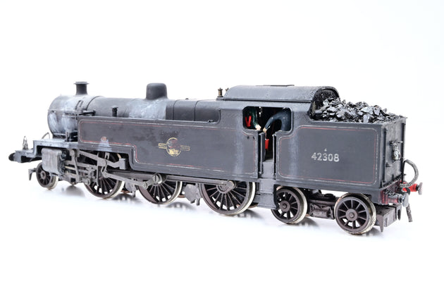Hornby OO Gauge Stanier Class 4 2-6-4T BR Black Lined No.42308 - Aftermarket Box