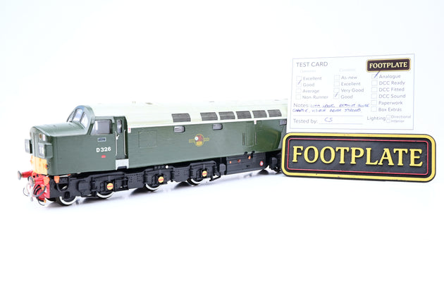 Lima OO Gauge Class 40 BR Green Late No.D326 - Aftermarket Box