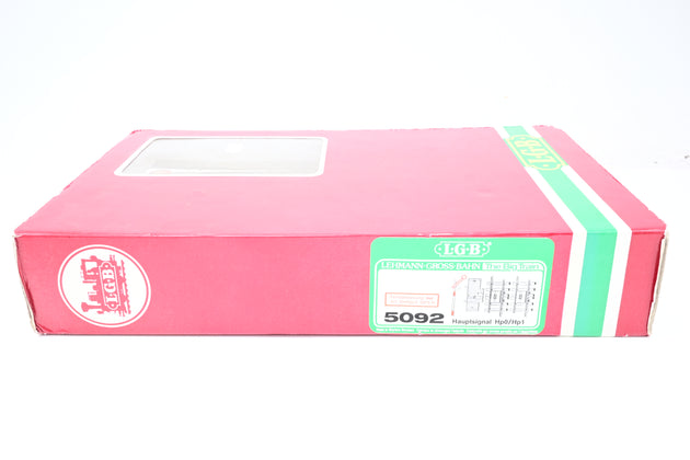 LGB G Gauge 5092 European Hp0/Hp1 Semaphore Signal - Boxed