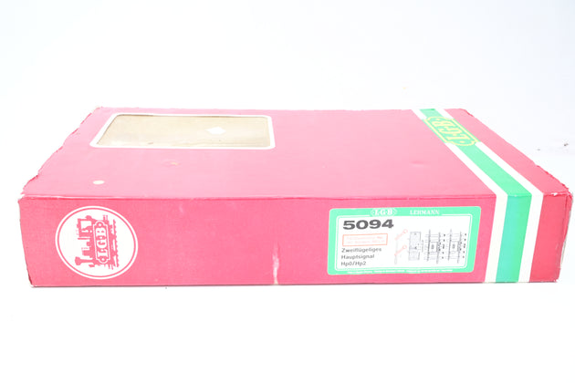 LGB G Gauge 5092 European Hp0/Hp1 Semaphore Signal - Boxed