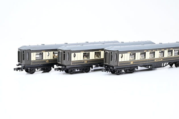 Graham Farish N Gauge Rake of 3 Pullman 1st Parlour Car, Unnamed - Unboxed